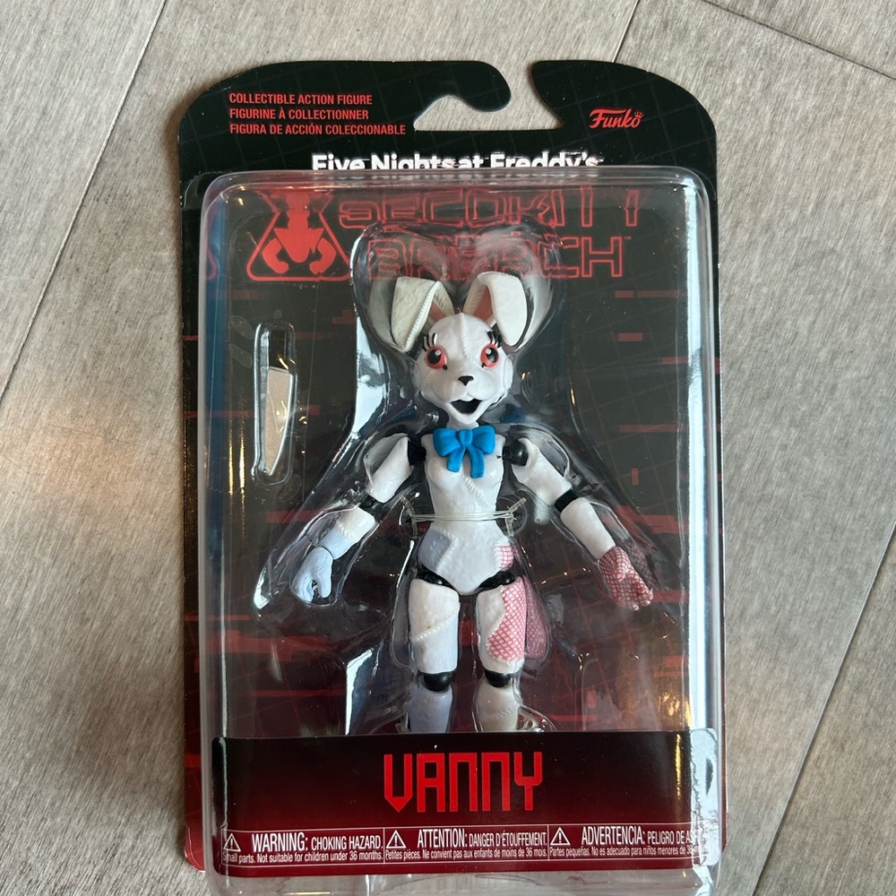 Funko five nights at Freddy’s security breach Vanny figure